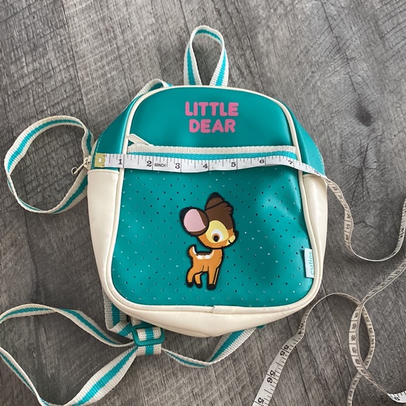 Disneyland exclusive Baby Bambi backpack Disney CUTIES LITTLE DEAR rare bag - Picture 2 of 10